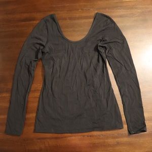 Lululemon Womens Long Sleeve Shoulder Out Shirt